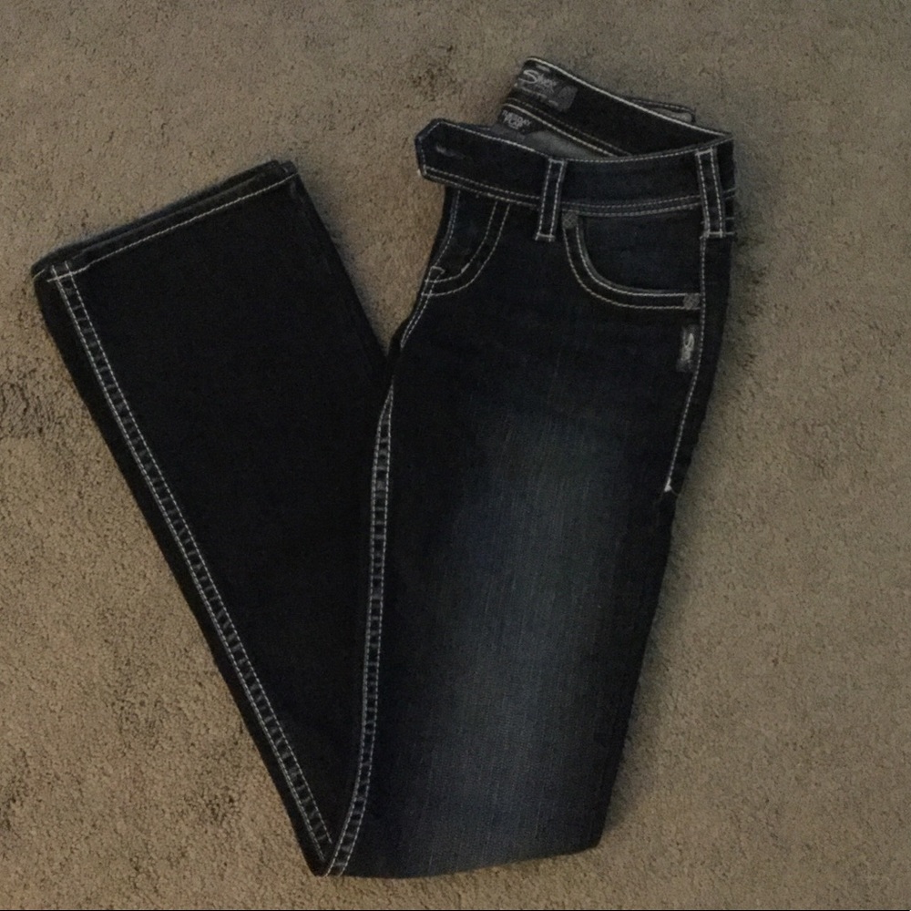 Silver jeans